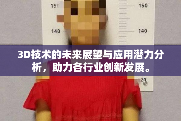 3D技术的未来展望与应用潜力分析，助力各行业创新发展。