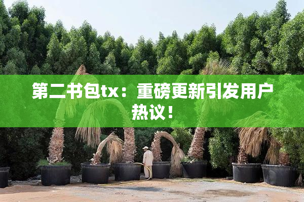 第二书包tx：重磅更新引发用户热议！
