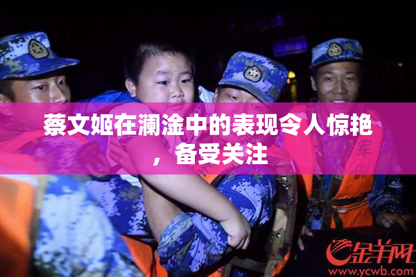 蔡文姬在澜淦中的表现令人惊艳，备受关注