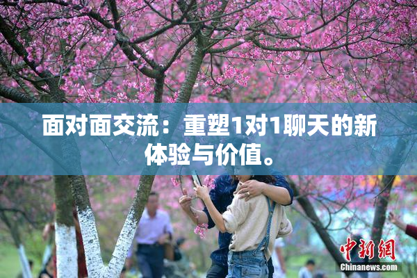 面对面交流：重塑1对1聊天的新体验与价值。