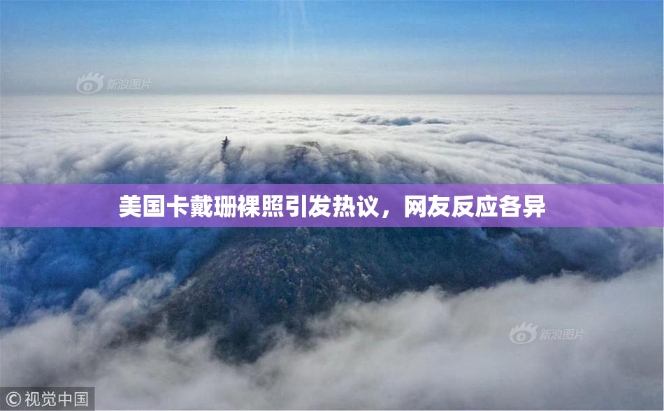 美国卡戴珊裸照引发热议，网友反应各异