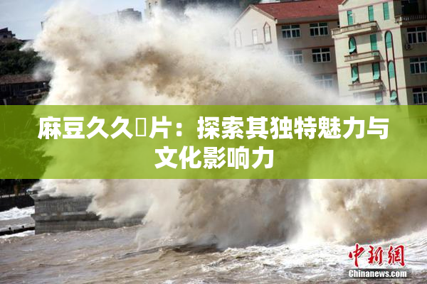 麻豆久久婬片：探索其独特魅力与文化影响力