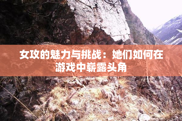 女攻的魅力与挑战：她们如何在游戏中崭露头角