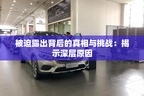被迫露出背后的真相与挑战：揭示深层原因