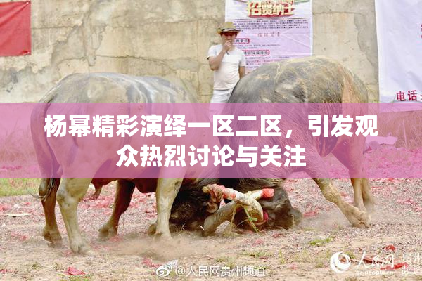 杨幂精彩演绎一区二区，引发观众热烈讨论与关注