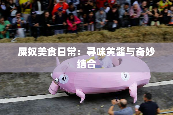 屎奴美食日常：寻味黄酱与奇妙结合