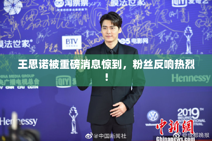 王思诺被重磅消息惊到，粉丝反响热烈!