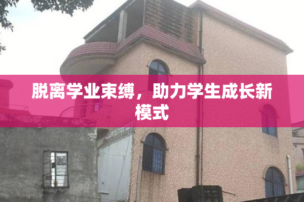 脱离学业束缚，助力学生成长新模式