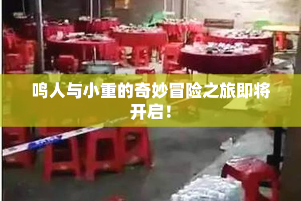鸣人与小重的奇妙冒险之旅即将开启！