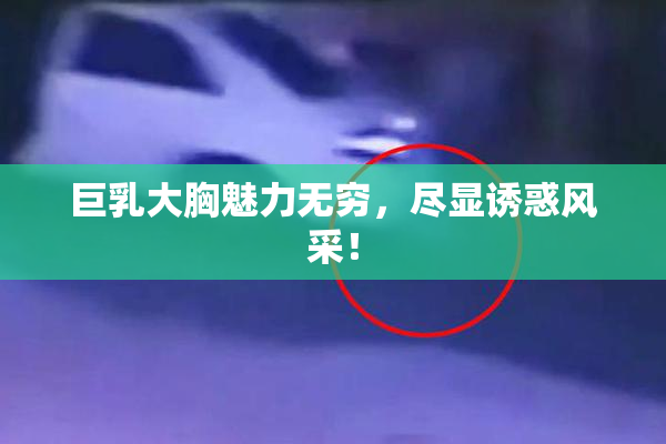 巨乳大胸魅力无穷，尽显诱惑风采！