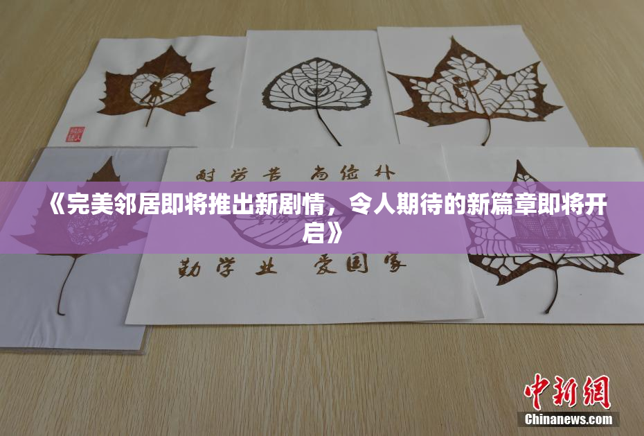 《完美邻居即将推出新剧情，令人期待的新篇章即将开启》