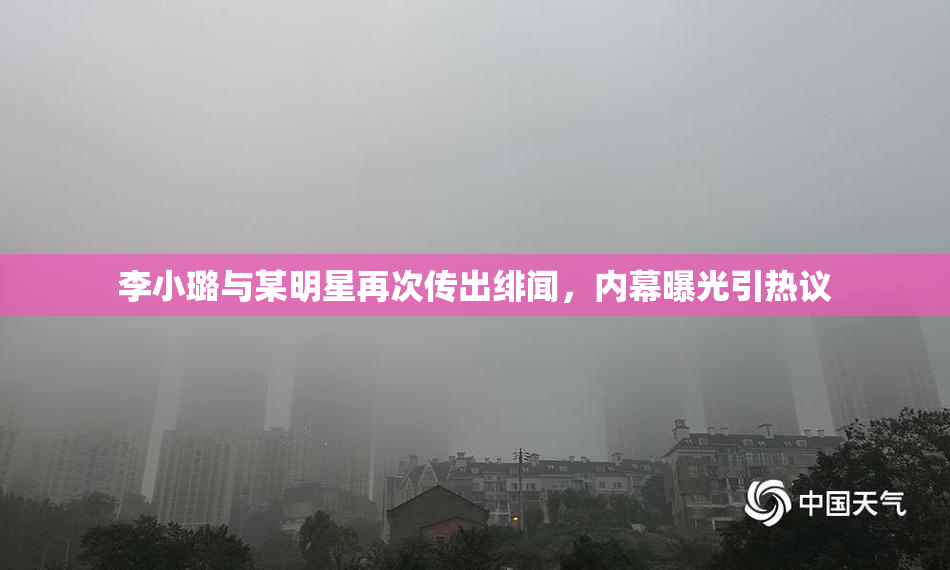 李小璐与某明星再次传出绯闻，内幕曝光引热议