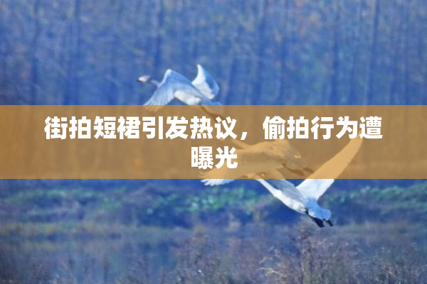 街拍短裙引发热议，偷拍行为遭曝光