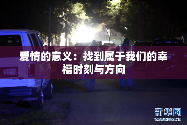爱情的意义：找到属于我们的幸福时刻与方向
