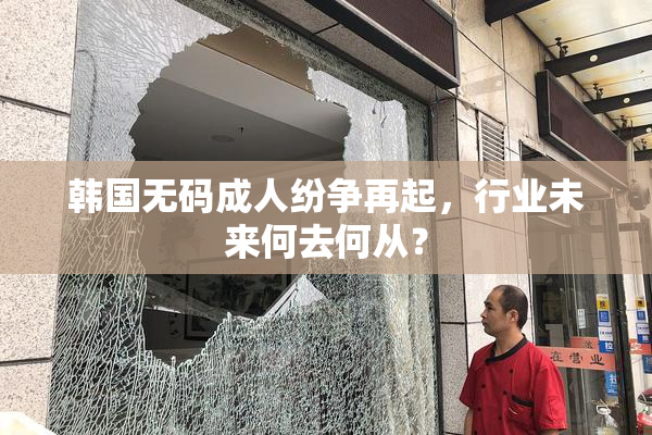 韩国无码成人纷争再起，行业未来何去何从？