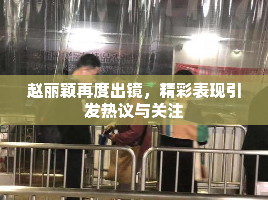 赵丽颖再度出镜，精彩表现引发热议与关注