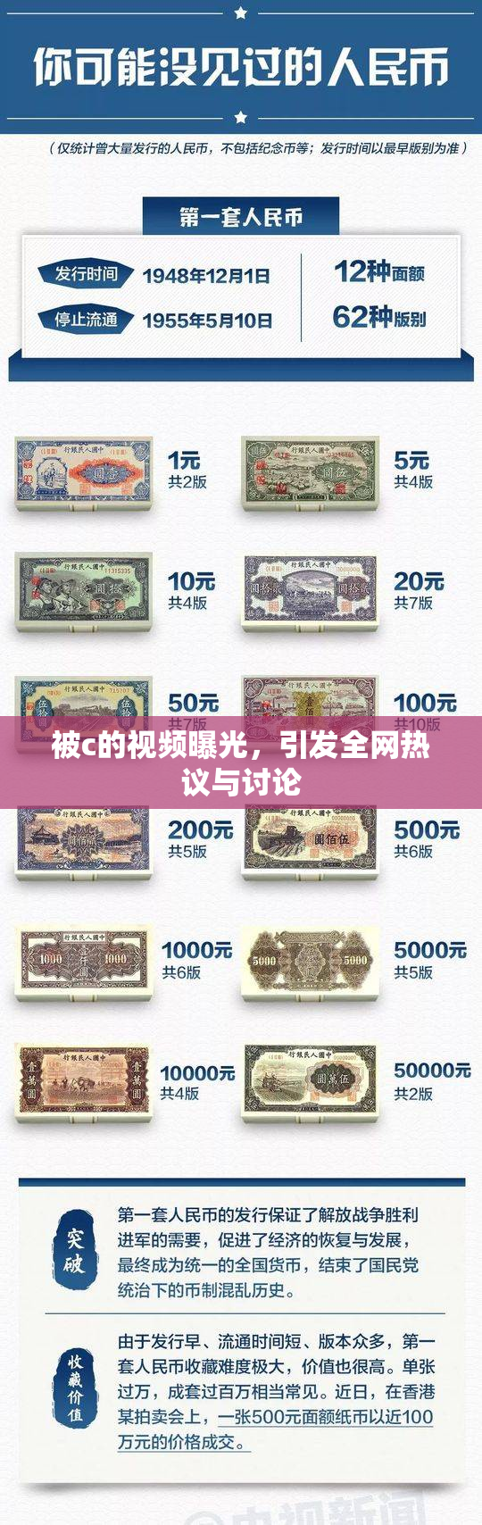 被c的视频曝光，引发全网热议与讨论