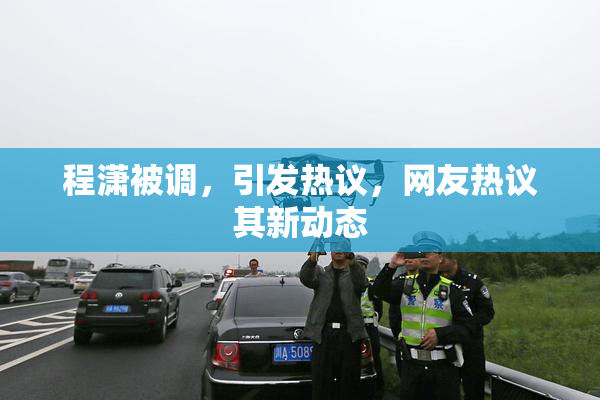 程潇被调，引发热议，网友热议其新动态