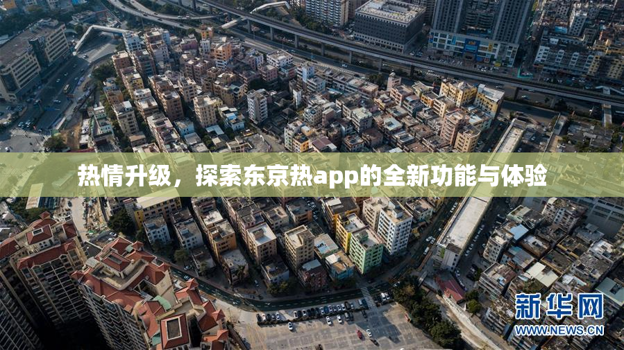 热情升级，探索东京热app的全新功能与体验