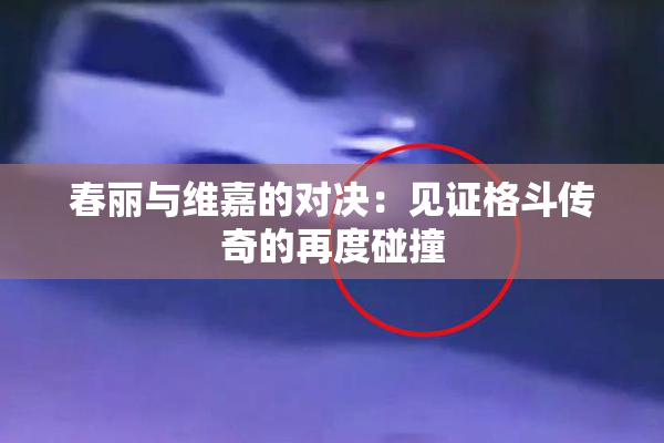 春丽与维嘉的对决：见证格斗传奇的再度碰撞