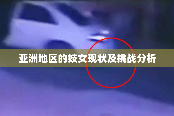 亚洲地区的妓女现状及挑战分析