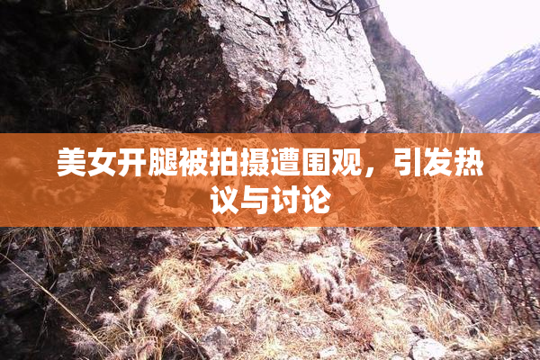 美女开腿被拍摄遭围观，引发热议与讨论