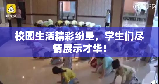 校园生活精彩纷呈，学生们尽情展示才华！