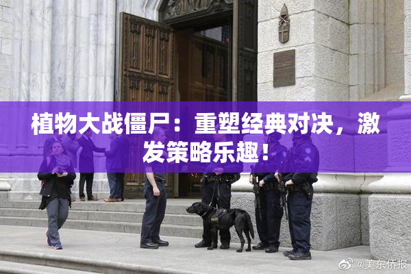 植物大战僵尸：重塑经典对决，激发策略乐趣！