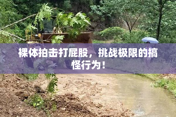 裸体拍击打屁股，挑战极限的搞怪行为！