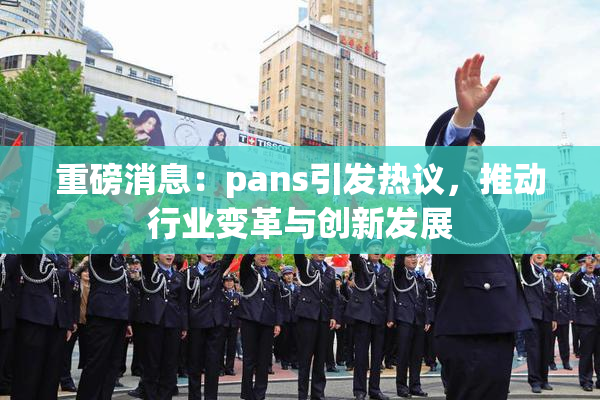 重磅消息：pans引发热议，推动行业变革与创新发展