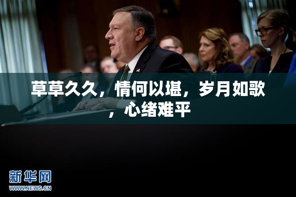 草草久久，情何以堪，岁月如歌，心绪难平