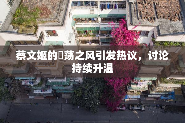 蔡文姬的婬荡之风引发热议，讨论持续升温