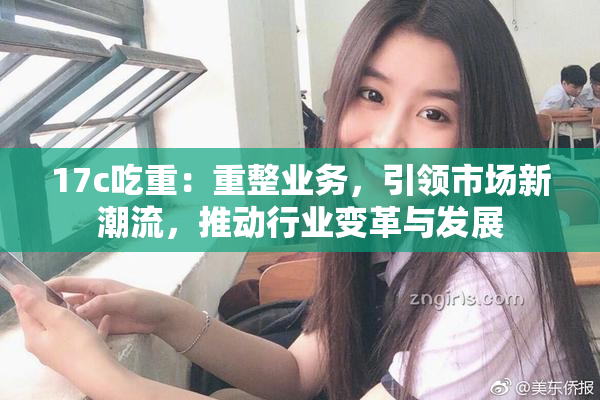 17c吃重：重整业务，引领市场新潮流，推动行业变革与发展