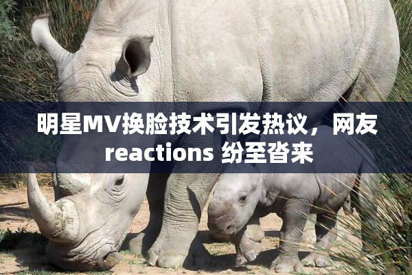 明星MV换脸技术引发热议，网友 reactions 纷至沓来
