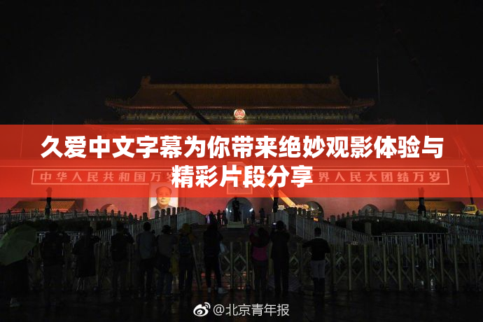 久爱中文字幕为你带来绝妙观影体验与精彩片段分享