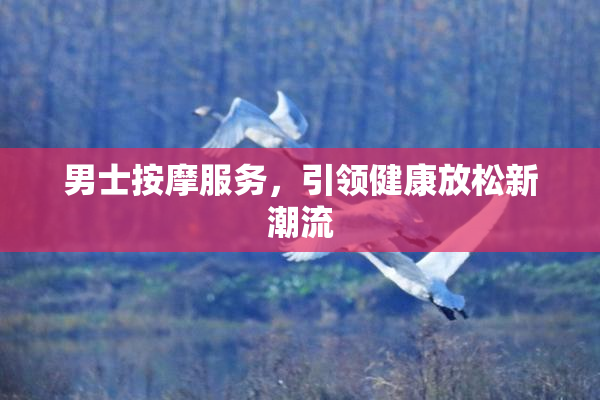 男士按摩服务，引领健康放松新潮流
