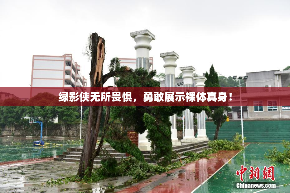 绿影侠无所畏惧，勇敢展示裸体真身！