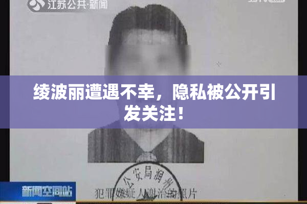 绫波丽遭遇不幸，隐私被公开引发关注！