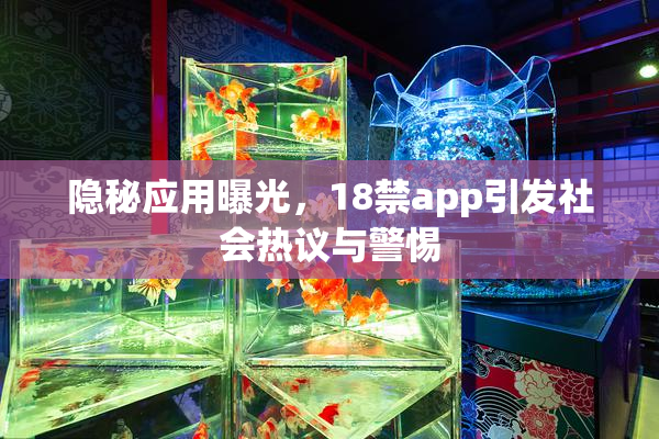 隐秘应用曝光，18禁app引发社会热议与警惕