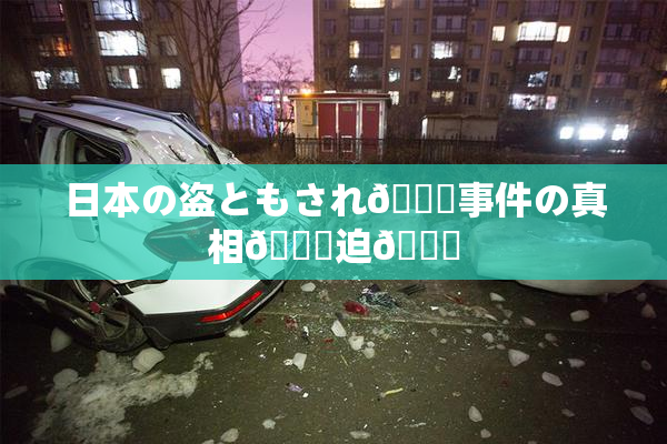 日本の盗ともされ👅事件の真相🎆迫🌃