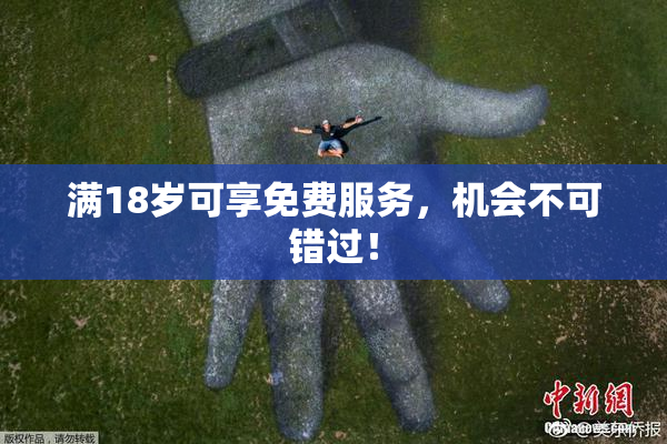 满18岁可享免费服务，机会不可错过！