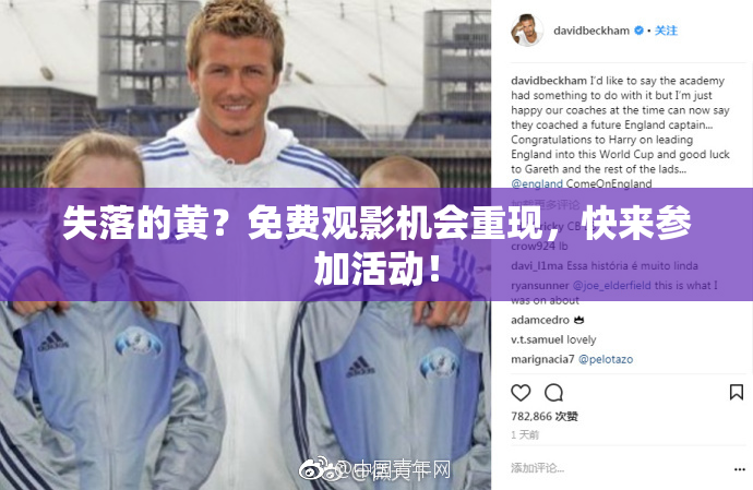 失落的黄？免费观影机会重现，快来参加活动！
