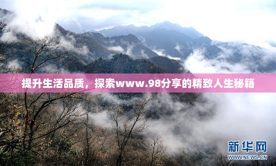 提升生活品质，探索www.98分享的精致人生秘籍