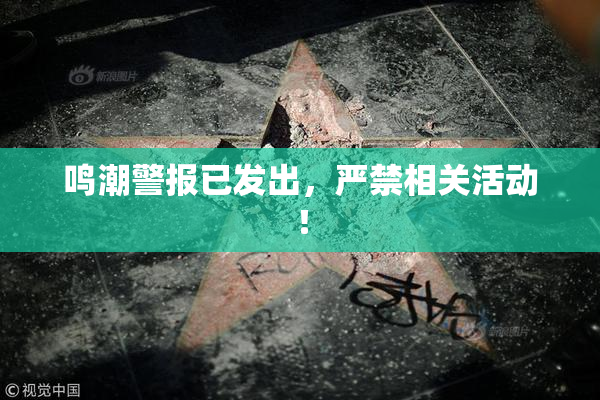 鸣潮警报已发出，严禁相关活动！