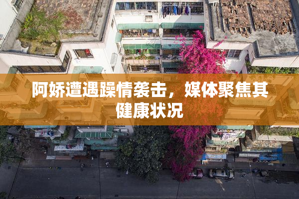 阿娇遭遇躁情袭击，媒体聚焦其健康状况
