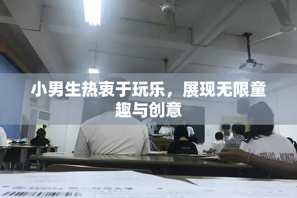 小男生热衷于玩乐，展现无限童趣与创意