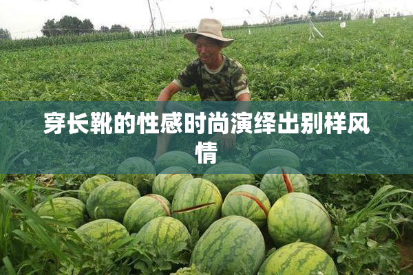 穿长靴的性感时尚演绎出别样风情