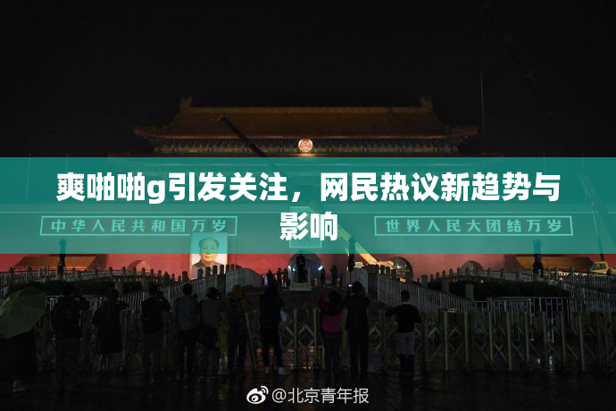 爽啪啪g引发关注，网民热议新趋势与影响