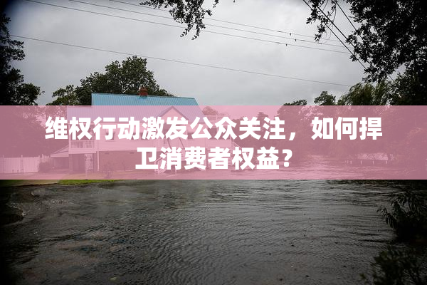 维权行动激发公众关注，如何捍卫消费者权益？