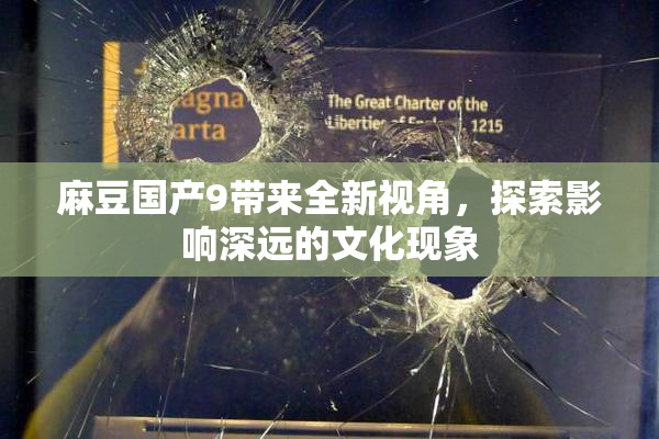麻豆国产9带来全新视角，探索影响深远的文化现象
